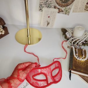 Masque jessica rouge